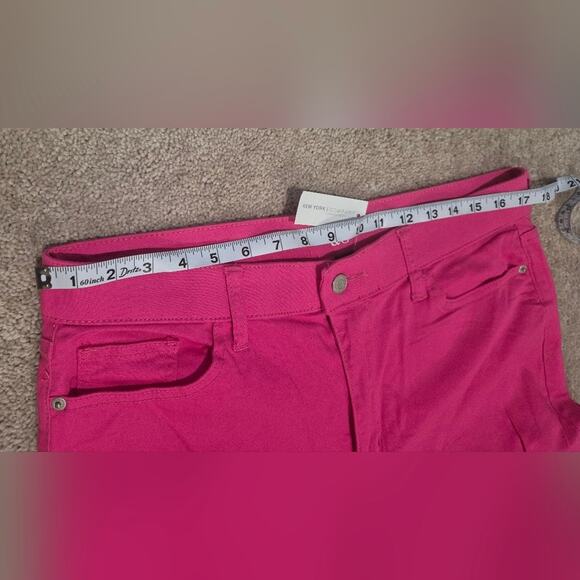 NWT | New York & Company | Vibrant PINK Jeans | 16Tall | Ultra HighWaist - Picture 8 of 12